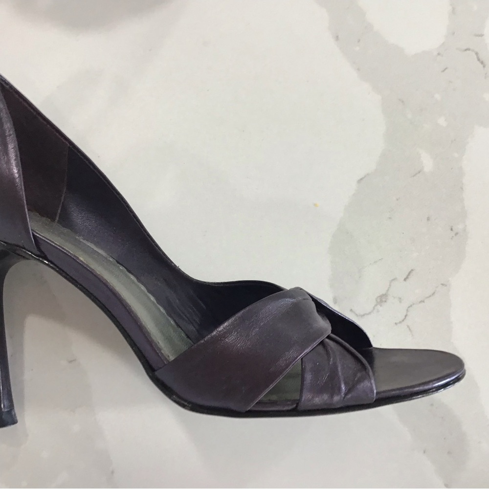 BCBG Metallic Purple D’Orsay Heels - Picture 5 of 6